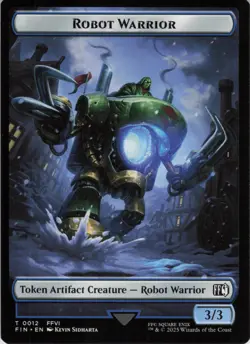 Emblem - Sephiroth, One-Winged Angel // Robot Warrior Double-Sided Token T FINAL - Image 1