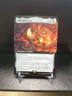The One Ring (Extended Art) Universes Beyond: the Lord of the Rings MTG 0380 - Image 1