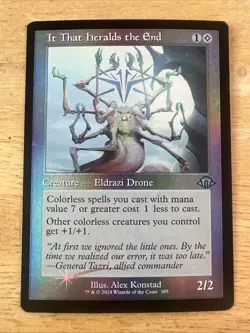It That Heralds the End (Retro Foil) Modern Horizons 3 - Magic MTG NM - Image 1