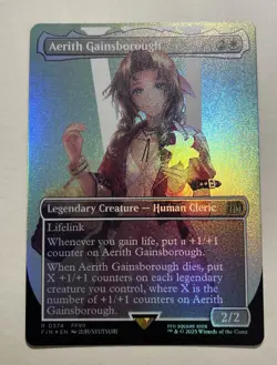Final Fantasy Aerith Gainsborough Foil - Image 1