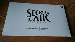 MTG Secret Lair - Animar & Friends - FOIL - Festival in a box - In Hand - Image 1