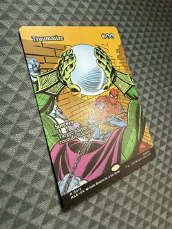 MTG Traumatize #0015 Borderless Mythic Marvel Eternal-Legal (MAR) - Image 2