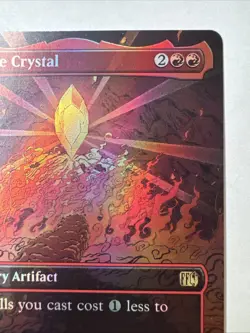 The Fire Crystal (Borderless) Final Fantasy Foil - Image 3
