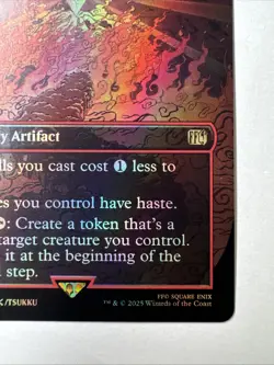 The Fire Crystal (Borderless) Final Fantasy Foil - Image 4