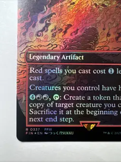 The Fire Crystal (Borderless) Final Fantasy Foil - Image 5