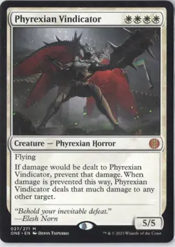 Phyrexian Vindicator Phyrexia: All Will Be One Regular - NM #27 - Image 1