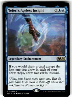 Teferi's Ageless Insight Core Set 2021 Regular MTG NM - Image 1