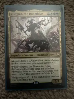 Vishgraz, the Doomhive Commander: Phyrexia: All Will Be One Foil - Image 1