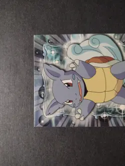 1999 Topps Pokemon TV Animation Edition #08 Wartortle Black Logo Near Mint - Image 5