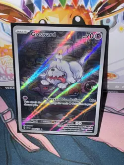 Pokemon TCG Greavard 214/198 Scarlet & Violet Base Set Illustration Rare NM - Image 1