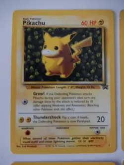 Pokemon Pikachu LOT of 4 WOTC Black Star Promos... #'s 1, 4, 26, 27 - Image 2