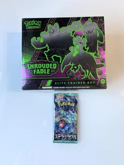 POKEMON Scarlet Violet Shrouded Fable Elite Trainer Box NEW 1pk STELLAR MIRACLE - Image 1