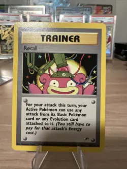 Pokemon Recall 116/132 Trainer Gym Heroes NM Condition - Image 1