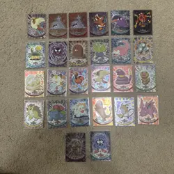 Pokemon Topps Holo Lot Vintage 1998 - Image 1