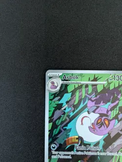 Arbok - 176/162 - SV05: Temporal Forces Illustration Rare IR Pokemon TCG - Image 3