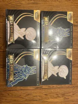 Pokemon TCG Mega Evolution ETBs - Lucario & Gardevoir Set Of 1 Factory Sealed. - Image 1