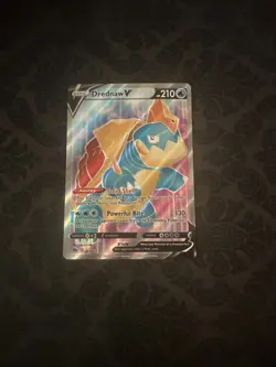 Pokemon Drednaw V 069/073 Full Art Champion's Path Ultra Rare - Image 1