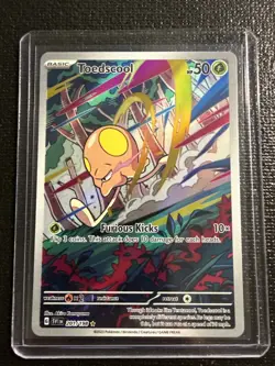 Toedscool 201/198 Illustration Rare 2023 Pokemon SV01 Scarlet & Violet Base Set - Image 1