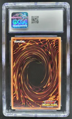 2021 YU-GI-OH! JAPANESE BLUE-EYES WHITE DRAGON SECRET RARE DP01-JP001 CGC 8.5 PT - Image 2