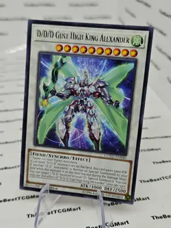 Yu-Gi-Oh! D/D/D Gust High King Alexander Code of the Duelist COTD-EN040 1st NM - Image 1