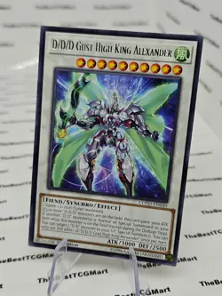 Yu-Gi-Oh! D/D/D Gust High King Alexander Code of the Duelist COTD-EN040 1st NM - Image 3