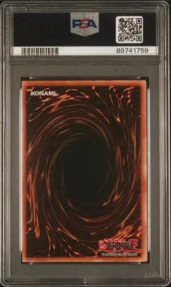 2022 Yu-Gi-Oh! BACH Battle of Chaos #EN001 Dark Magician PSA 9 Graded Slab - Image 2