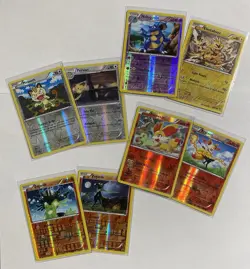 8 Card Pokemon XY Reverse Holo Card Lot Rare Beautiful Cards Lightly Played LP - Image 1