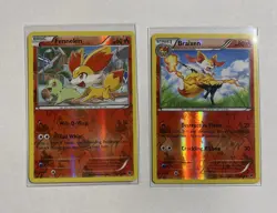8 Card Pokemon XY Reverse Holo Card Lot Rare Beautiful Cards Lightly Played LP - Image 4