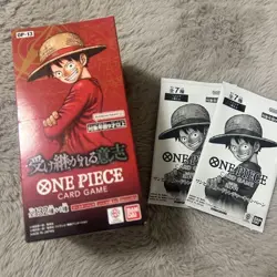 One Piece Card Game OP-13 Carrying on His Will Booster Box Japanese with Promo - Image 1
