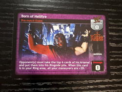 WWE Raw Deal CCG Kane Superstar 9 Card Set - Image 3