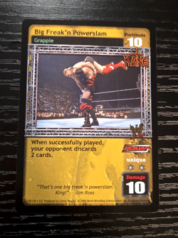WWE Raw Deal CCG Kane Superstar 9 Card Set - Image 5