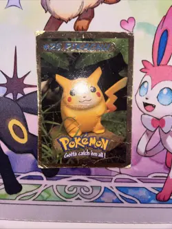 Pikachu #25 Pokemon Hasbro Toy Wishes Magazine Card 1999 - Image 3