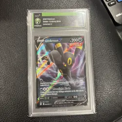 Umbreon V 094/203 Evolving Skies NM Full Art Ultra Rare Pokemon Card PRSRVAD - Image 1