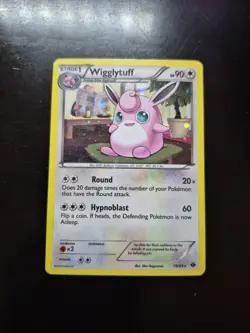 Wigglytuff 79/99 Next Destinies Cosmos Holo Rare Pokemon Card MP - Image 3