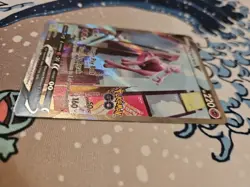 Pokemon Mewtwo V Holo Rare Card Super Psy Bolt Transfer Break Pokemon Go - Image 2