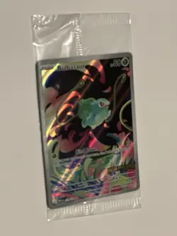 Bulbasaur Full Art Mega Evolutions Pokemon Card 133/132 NM Sealed ðŸ¶ - Image 1