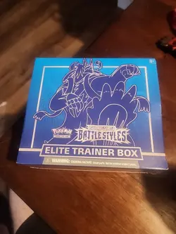 Pokemon Sword and Shield Battle Styles Elite Trainer Box Card Game 820650808357 - Image 1