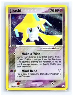 💥 Jirachi [Reverse Holo] - (8/101) Rare - EX Hidden Legends - Pokemon Card - Image 1