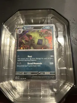 Tyranitar Tin with Promo Cards and NO PACKS Pokemon Card TCG - Image 2
