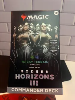Magic: The Gathering MTG Commander Modern Horizons 3 - Tricky Terrain - OPENED - Image 1