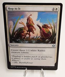 MTG - Bloomburrow - Hop to It - #0016 - Playset x4 - Near Mint - Image 1