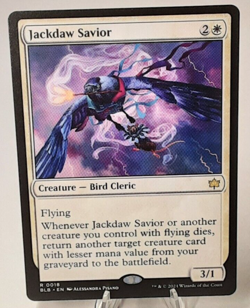 MTG - Bloomburrow - Jackdaw Savior - #0018 - Playset x4 - Near Mint - Image 1