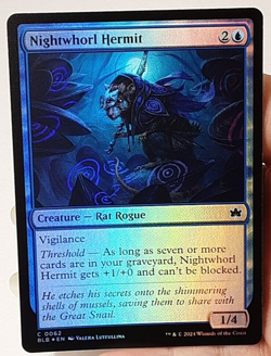 MTG - Bloomburrow - Nightwhorl Hermit - Foil - #0062 - Playset x4 - Near Mint - Image 1