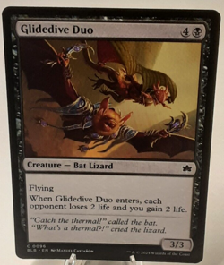 MTG - Bloomburrow - Glidedive Duo - #0096 - Playset x4 - Near Mint - Image 1
