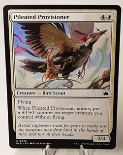 MTG - Bloomburrow - Pileated Provisioner - #0025 - Playset x4 - Near Mint - Image 1