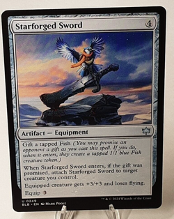 MTG - Bloomburrow - Starforged Sword - #0249 - Playset x4 - Near Mint - Image 1