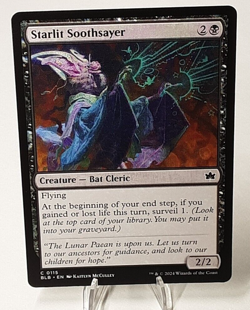 MTG - Bloomburrow - Starlit Soothsayer - #0115 - Playset x4 - Near Mint - Image 1