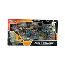 Pokemon TCG Lucario V & Tyranitar V Heavy Hitters Premium Collection NEW - Image 1