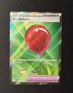 Pokemon Air Balloon 166/132 Mega Evolution Holo Pack Fresh - Image 1