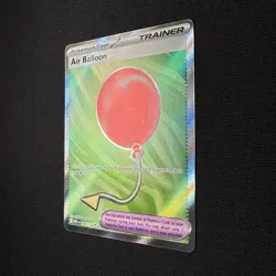 Pokemon Air Balloon 166/132 Mega Evolution Holo Pack Fresh - Image 3